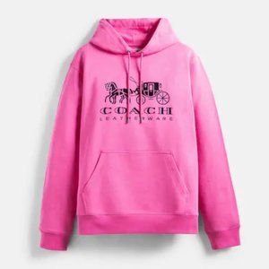 Coach Horse And Carriage Hoodie In Organic Cotton